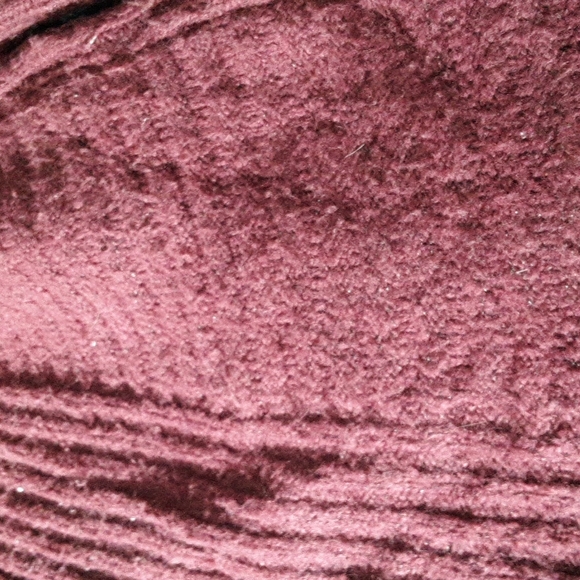 SUPER WARM HEAVY VERA WANG WINTER SWEATER PLUM XL - Picture 7 of 7